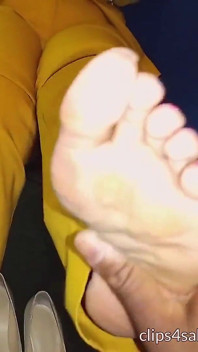 After Party Yellow Sweaty Stinky Soles