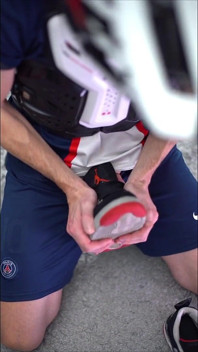 Playing with Jordan Retro Iv Sneakers and Cumming Inside