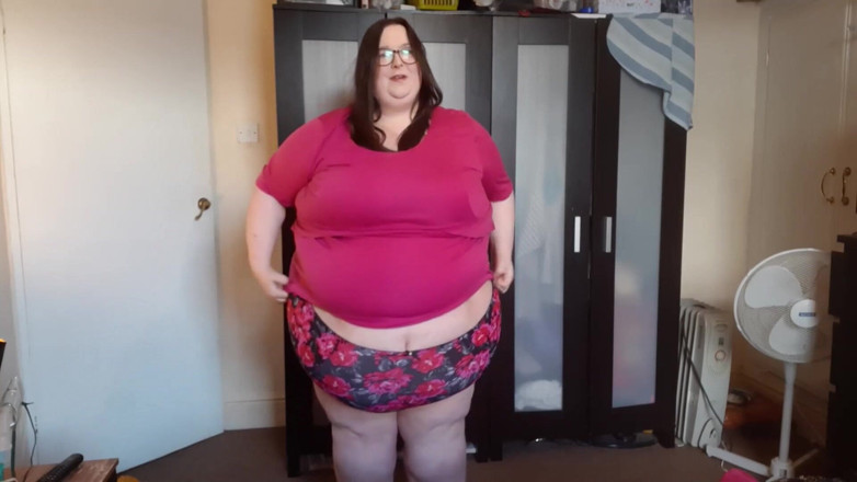 SSBBWLadyBrads: SSBBW rande v noci zkuste popping tlačítka