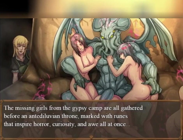 3DXXXTEEN2 Cartoon: Claire a rapture v eldritch sexuální jeskyni. 3D porno kreslený sex