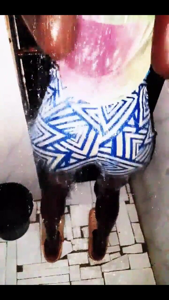 Masckedclub: Having Fun in Shower, Tasting My Big Cock in Her...