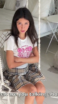 Stepdaughter Lets Stepdad Fuck Her Because He Found Out She's a Famous Porn Star