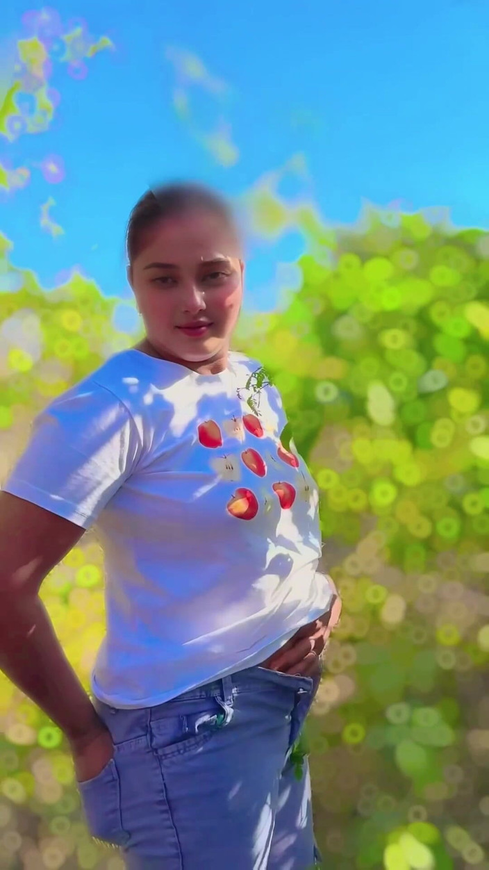 Your_aisha: Hintli köylü kız erkek arkadaşıyla makara yapmak için parka gidiyor...