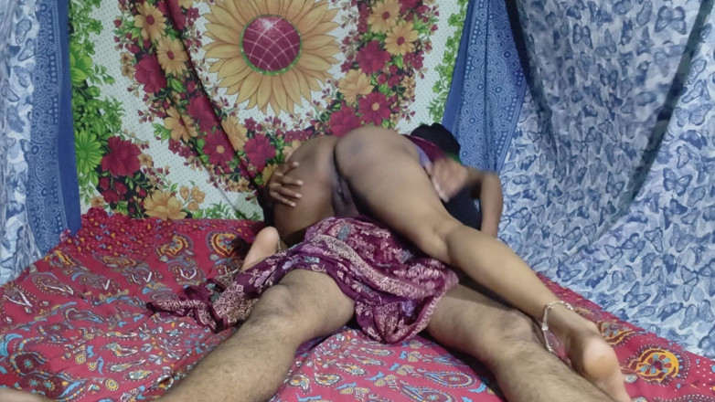Nehabhabhi8: India del pueblo follada en un sari