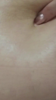 Oiled Belly Massage & Belly Button Play