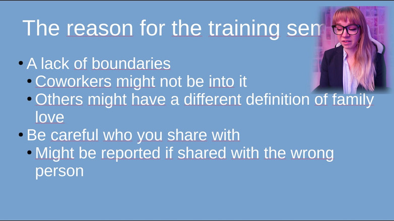 Jolie Lyon: 强制性研讨会