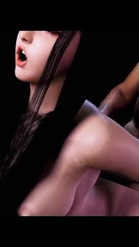 애니메이션 정욕: 픽셀화 된 매력적인 Vixen - 3D 애니메이션 헨타이