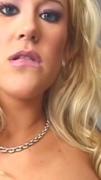 Big Tits Blonde Deepthroats Throbbing Cock After Pussy Pounding