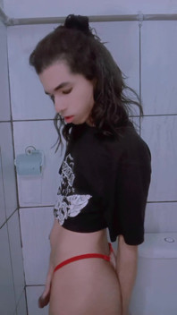 Carlezinha - Cocky Babe Naked Bitch, Legs Wide Open Jerking off