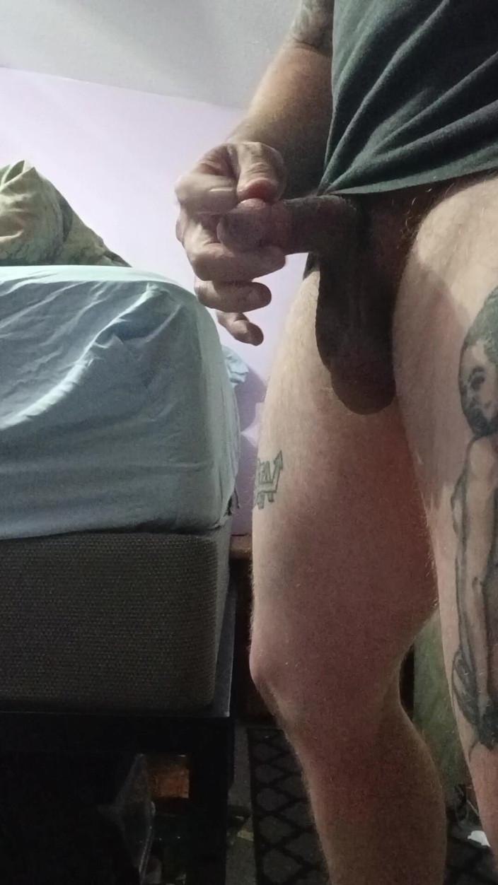 Themilkman618: Gooning bwc un lit et jouet Max 2 par Lovense, sperme...
