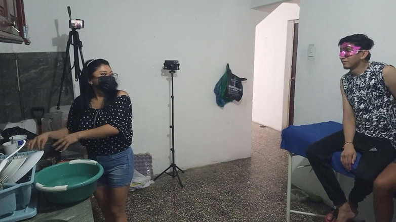 NEGRITA SEXY: Komşumu ziyaret ediyorum ve sonra çok sevdiğim adam bizi yasak yapmak...