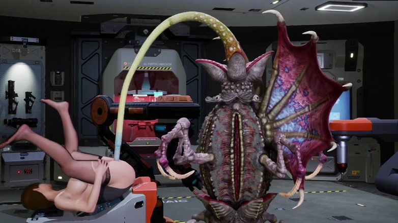 Wraith ward: Dottoressa procace scopata dal mostro lovecraftiano