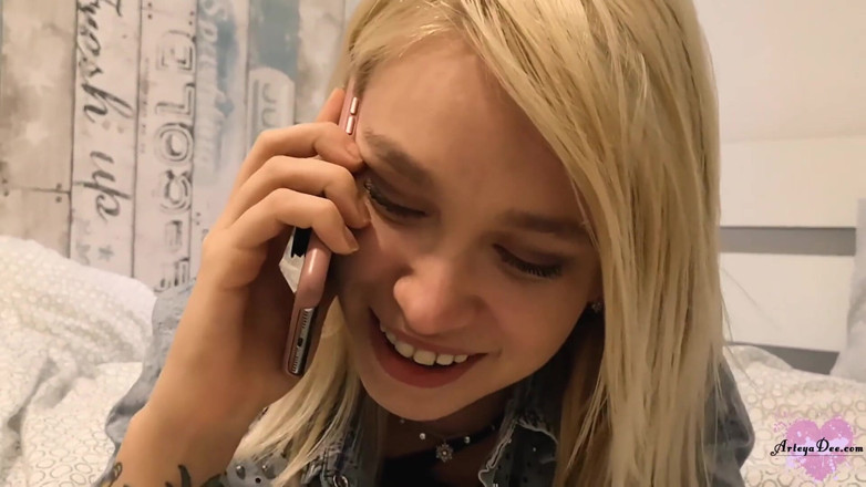 Arteya: Stepdaddy, your BBC friend fuck me - black guy fuck white...