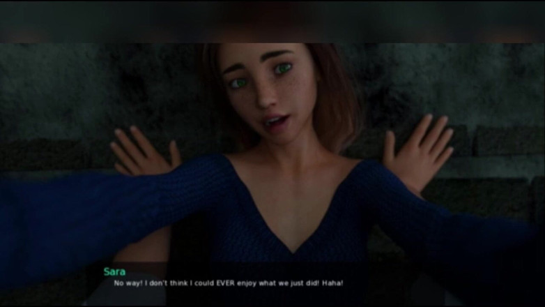 3DXXXTEEN2 Cartoon: Sara's rooftop anal experience. 3D porn, cartoon sex