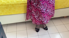 Aunty Sandra vintage girdle queen: Tía Sandra En Una Impresionante Faja