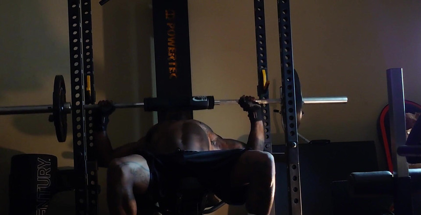 Hallelujah Johnson: Treino de treinamento de resistência hoje objetivos pessoais que vêm...