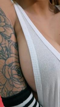 Big Bubble Butt Busty Latina Twerking Her Butt! See-through Long White Cotton Dress