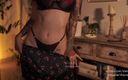 Effy Loweell studio: Krásná instagramová modelka s dokonalým tělem si svléká šaty a odhaluje...