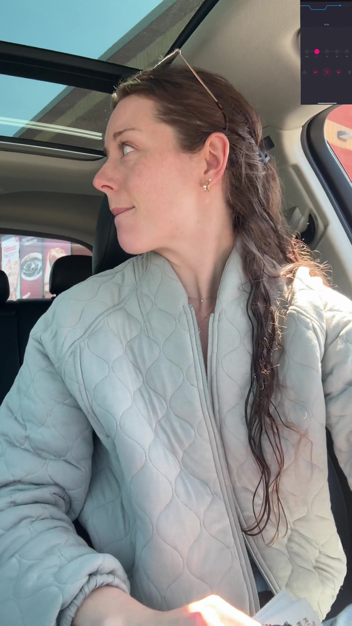 Nadia Foxx: Tim Hortons drive thru orgasmo!