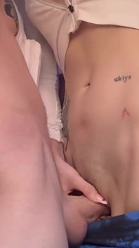 Goonette Clit Stims on Your Throbbing Hard Cock