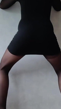 Sperma terus ke Pantyhose Tights