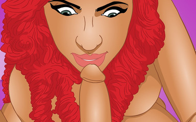 Back Alley Toonz: Penggambaran animasi pantat gelembung Amanda yang menakjubkan