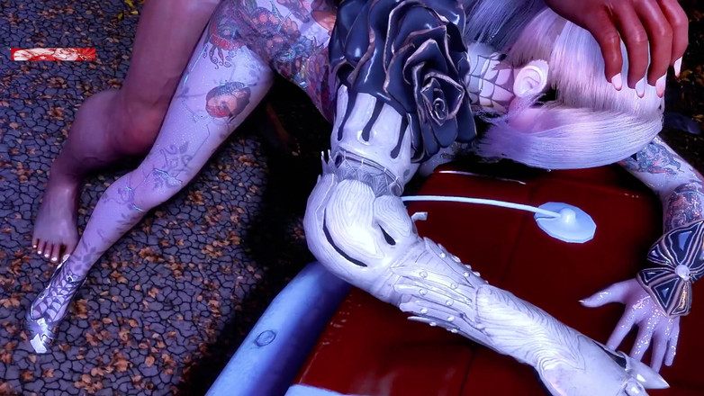 X Hentai: Beleza reprogramada para luxúria: modo menina 3D - 3D Animation Hentai