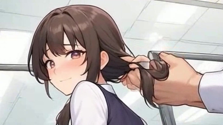 Aiwaifuloops: Waifu sekretärin pOV - nahaufnahme nylon necken &amp;hinterhältiger cunnilingus spielen aufwärmen