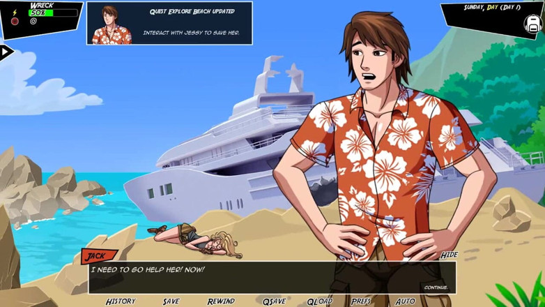 Dirty GamesXxX: Paradise lust: deserted island - ep. 1