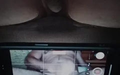 Filming a White Uncircumcised Penis Masturbation.