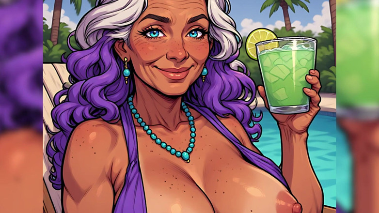 AI Porn: Titten aus dem entspannenden pool (ai art)