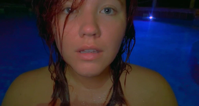 Annabelle Rogers: 야간 수영.... 꼴리고 관능적인 바이브러브의 누드 코스!