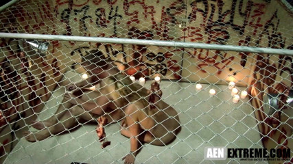 AEN Extreme: Kelly Wells Sucking Cum Out of Her Own Pussy to...