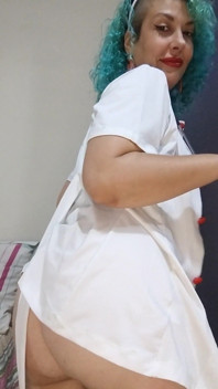 Need Some Care? the Nurse Will Take Great Care of You! Come with Me, Sweetheart!