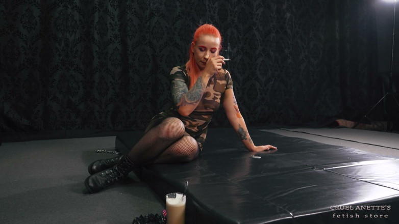 Cruel Anettes fetish world: POV - You Must Lick the Dirty Spit