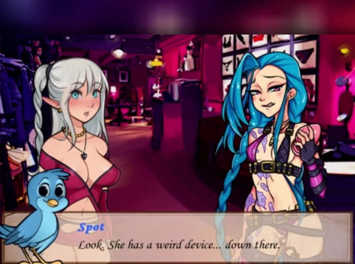 3DXXXTEEN2 Cartoon: Janna ถูกสอนกินหี 3D การ์ตูนเซ็กส์