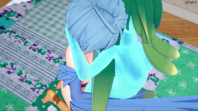Hentai Smash: Стройную девушку Suu трахает страпоном harpy Papi - повседневная жизнь с девушкой-монстром, хентай