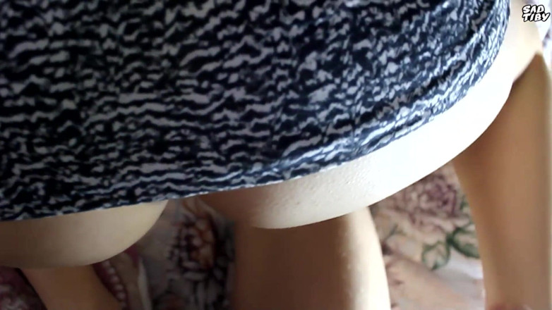 Sad Tiby: Cutie gets fucked hard in razzy poses and gets cumshot...