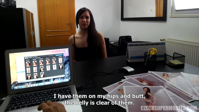Czech Supermodels: Czech Supermodels 26: Denisa: Cum-loving Brunette Gets What She Begged for
