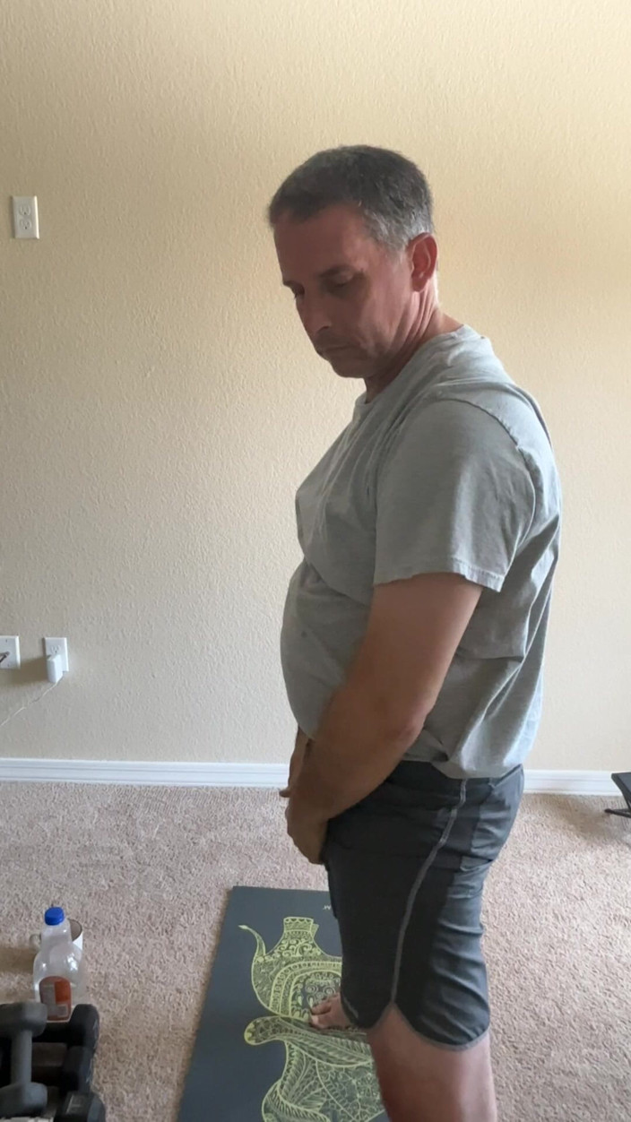 Duke Silver: Stretching and lifting weights