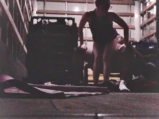 Wife fucks bbc alone