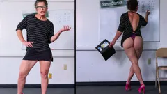 43yo Teacher - Taboo Classroom Panties