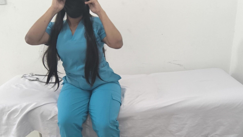 PATY PATY: Big Ass Busty Nurse Masturbates Her Juicy Pussy in Hospital,...