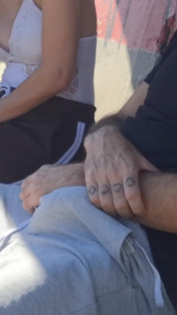 Risky Masturbation with a Stranger at a Bus Stop!