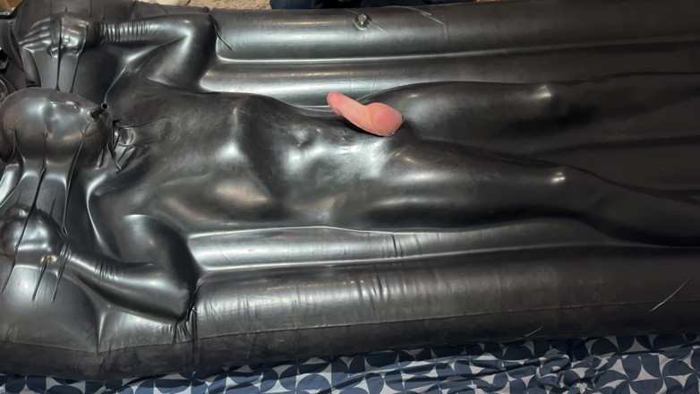 Inmate Cody and SubEdgeX: Boundtheo Trapped in a Vacbed and Edged Mercilessly