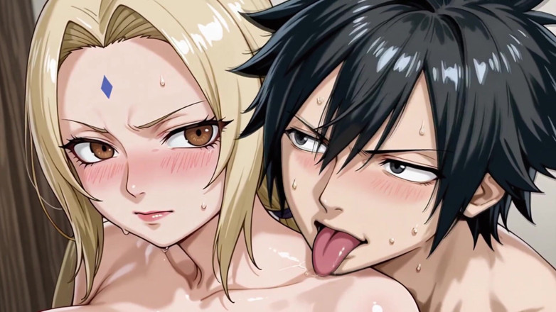 Prznai: Gray (ft) X Tsunade (naruto)