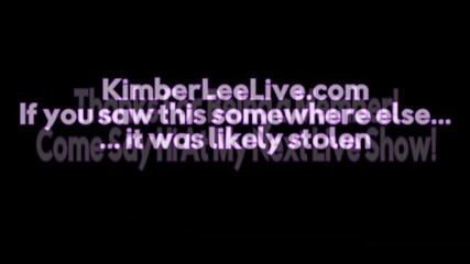 Kimber Lee: Si jalang nakal Kimber Lee mahu tahu adakah awak uber...