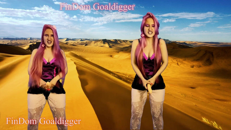 FinDom Goaldigger: Strap-on JOI