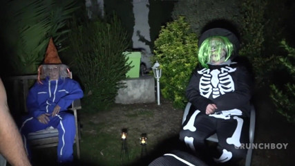 Bareback spy cam from Spain: Cam no negão ao ar livre durante a noite de...