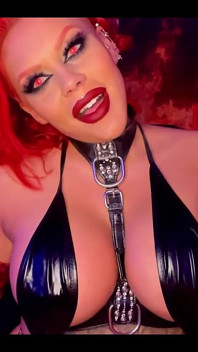 Succubus Ms red x दानव वीर्य निगल जाती है